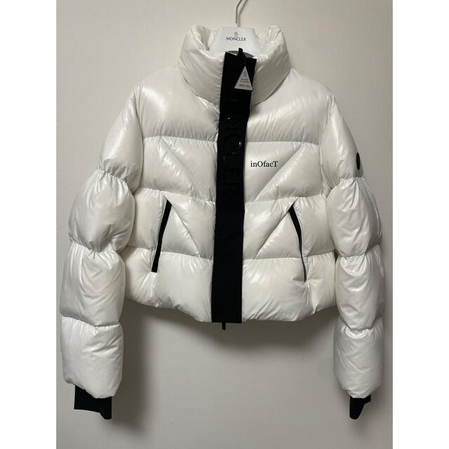 激安直営店 MONCLER 白 CLARET 新品正規品 クラレット モンクレール ダウン レディース ダウンジャケット