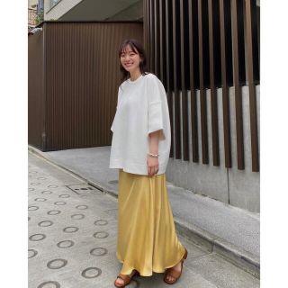 クラネ(CLANE)のBULKY LINE HALF SLEEVE TOPS(カットソー(半袖/袖なし))