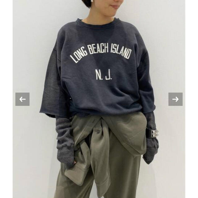 L'Appartement DEUXIEME CLASSE(アパルトモンドゥーズィエムクラス)のAppartement シュタンバウム　LOGO H/S Sweat レディースのトップス(カットソー(長袖/七分))の商品写真