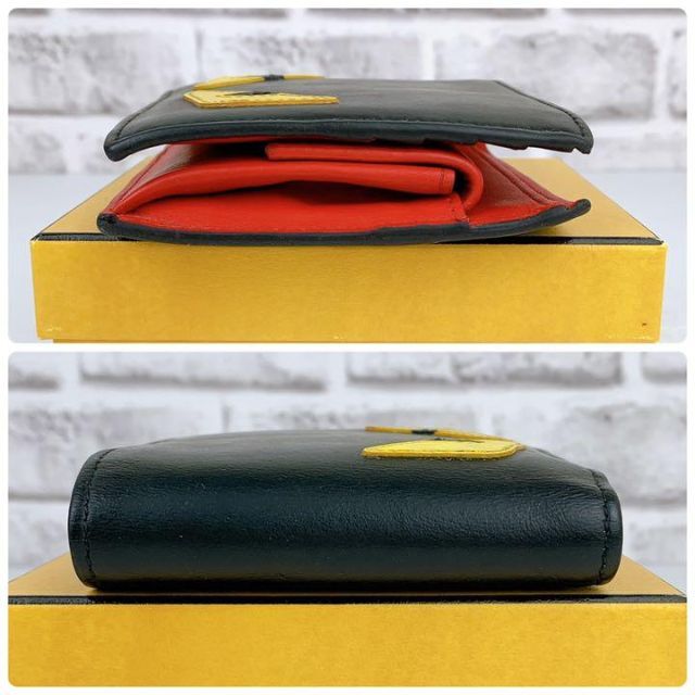 2021年最新入荷2021年最新入荷FENDI BUGS EYE二つ折り財布 小銭入れ