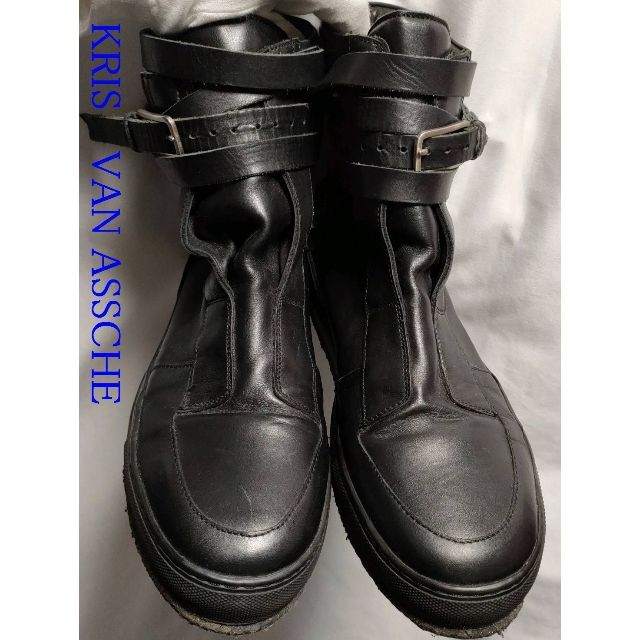 KRIS VAN ASSCHE ベルトブーツ