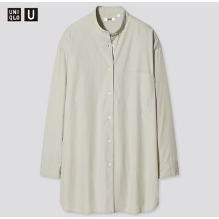 ユニクロ(UNIQLO)のユニクロユー UNIQLO オーバーサイズシャツ 長袖(シャツ/ブラウス(長袖/七分))