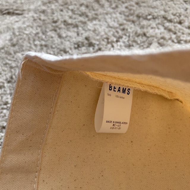 BEAMS(ビームス)の最終値下げ 新品未使用 beams トートバッグ  サブバッグ メンズのバッグ(トートバッグ)の商品写真