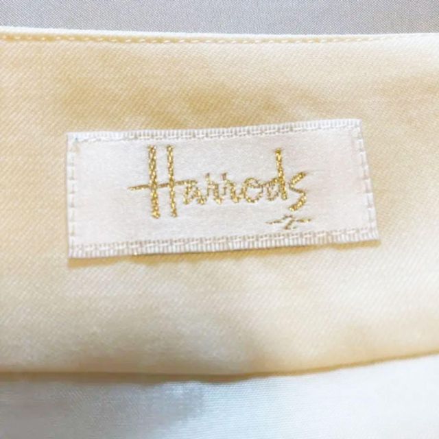 Harrods(ハロッズ)の極美品✨Harrods ハロッズ　サイズ2 ウール100% ひざ丈フレアスカート レディースのスカート(ひざ丈スカート)の商品写真