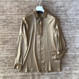 ブルネロクチネリ(BRUNELLO CUCINELLI)のファビアナフィリッピ　シルクシャツ(シャツ/ブラウス(半袖/袖なし))