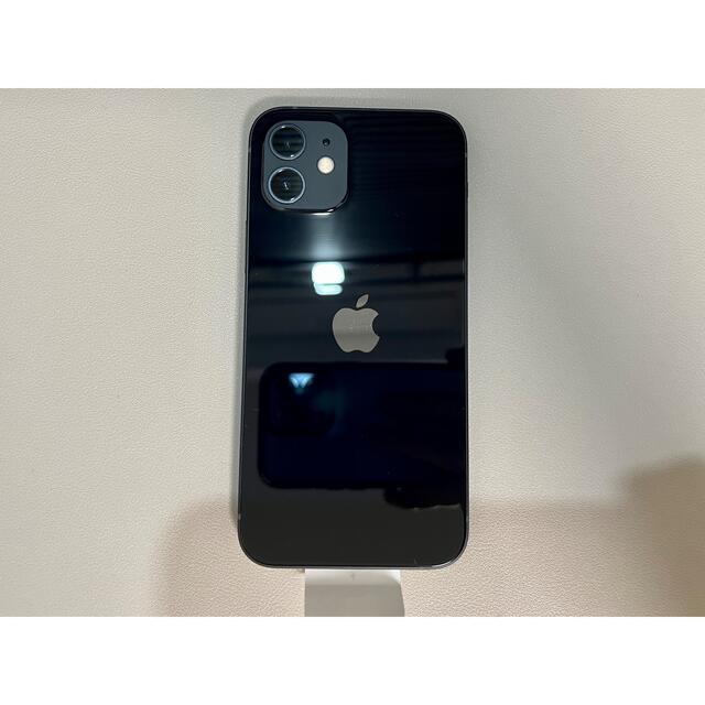 Apple(アップル)のiPhone12 64GB ブラック（一括購入済み、SIMロック解除済み） スマホ/家電/カメラのスマートフォン/携帯電話(スマートフォン本体)の商品写真