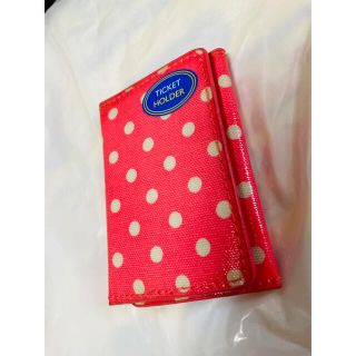 キャスキッドソン(Cath Kidston)のキャスキッドソン　チケットホルダー　定期入れ　カード入れ(パスケース/IDカードホルダー)