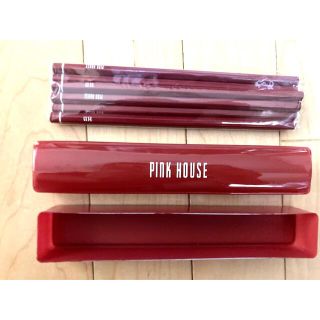 ピンクハウス(PINK HOUSE)のお値下げ☆ピンクハウス　新品未使用　えんぴつ➕ケース　赤(その他)