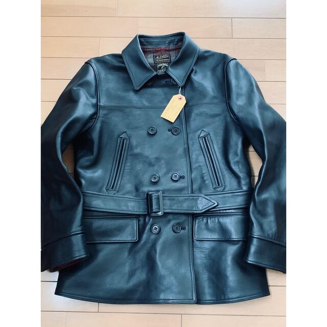 TENDERLOIN - 名作!新品未使用!アットラストAホースレザーカーコート