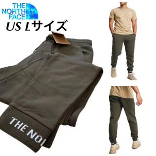 【海外限定】TNF ジョガーパンツ メンズ カーキ　US/L 日本サイズXL