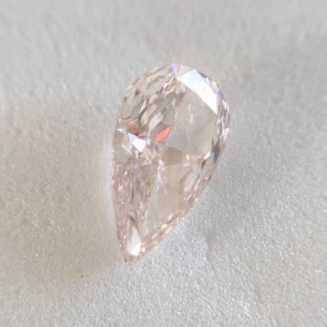 1.019ct 天然ピンクダイヤ FANCY LIGHT ORANGY PINK 1