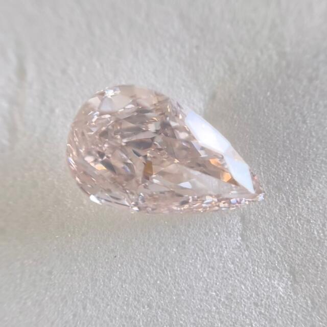 1.019ct 天然ピンクダイヤ FANCY LIGHT ORANGY PINK 3