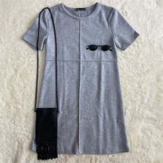 ザラ(ZARA)のzara ワンピ(ミニワンピース)