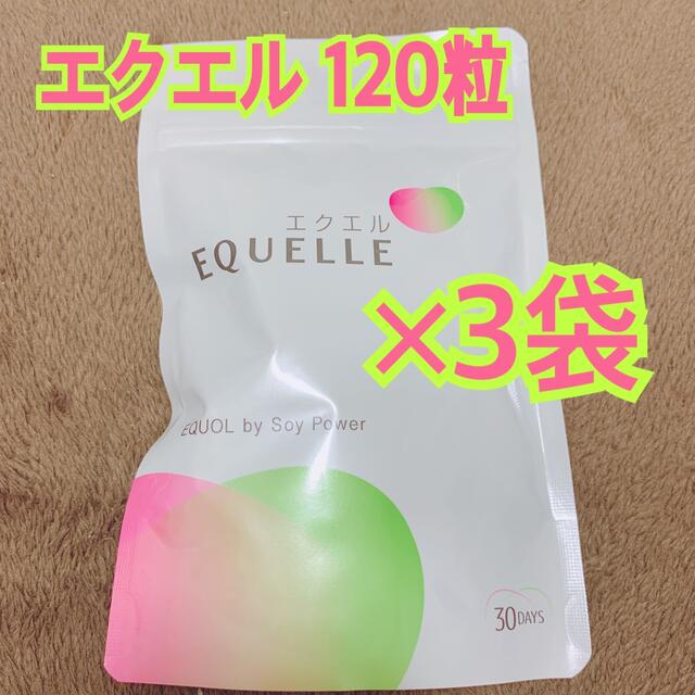 大塚製薬 エクエル 120粒入り 3個セット✖️3