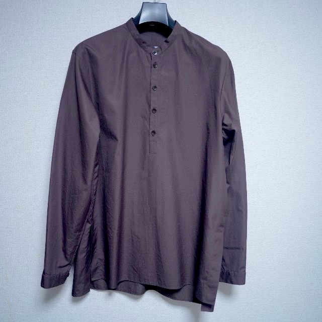 aton SUVIN BROAD | BAND COLLAR SHIRT