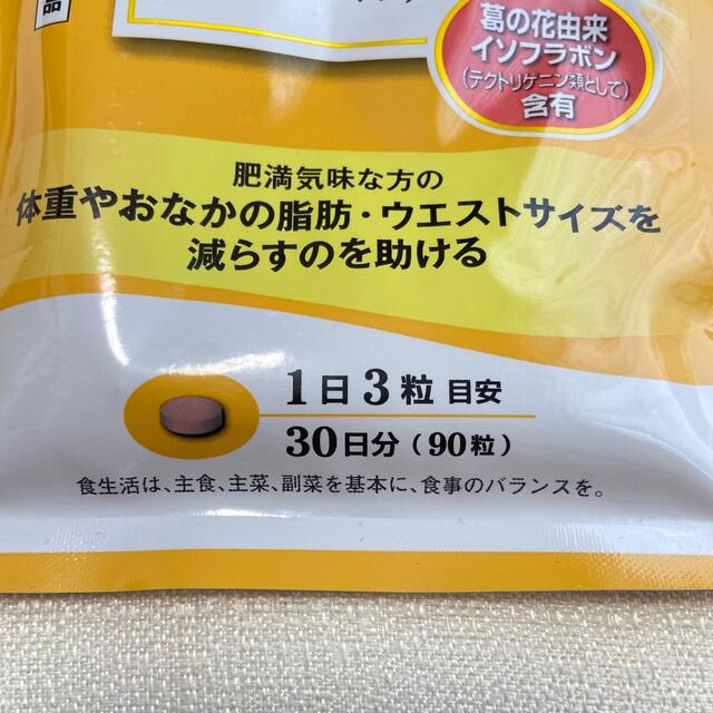 大正製薬(タイショウセイヤク)の【未開封】おなかの脂肪が気になる方のタブレット粒タイプ　90粒入30日分　サプリ コスメ/美容のダイエット(ダイエット食品)の商品写真