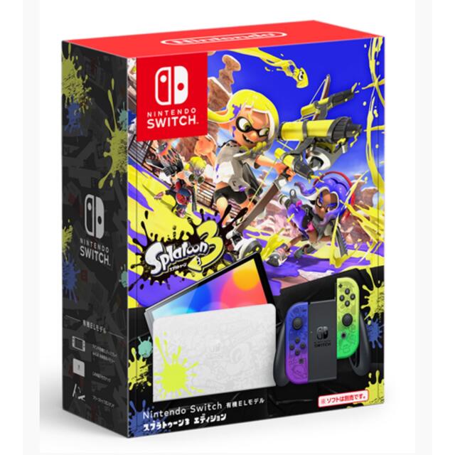 エンタメ/ホビーNintendo Switch Splatoon3エディション 新品 未開封