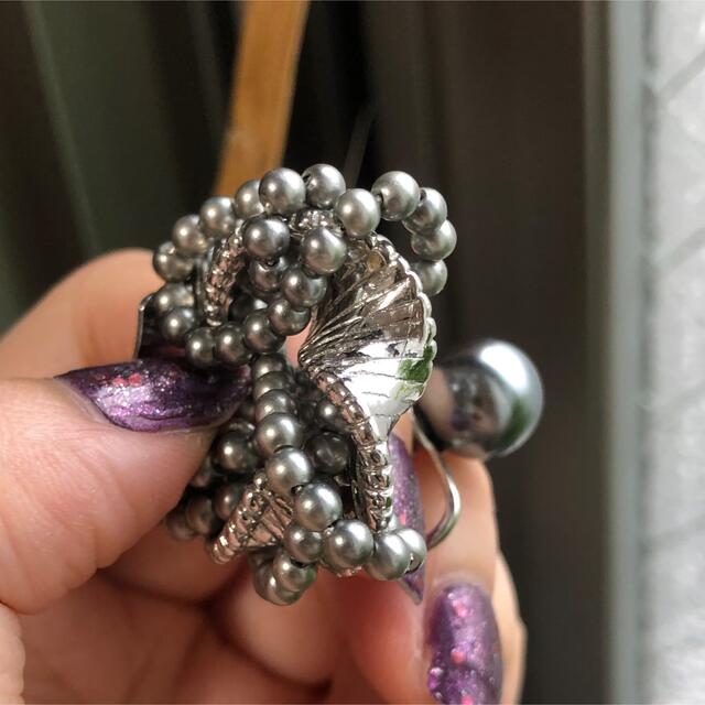 Grimoire(グリモワール)のvintage earrings ヴィンテージ　パール　イヤリング レディースのアクセサリー(イヤリング)の商品写真