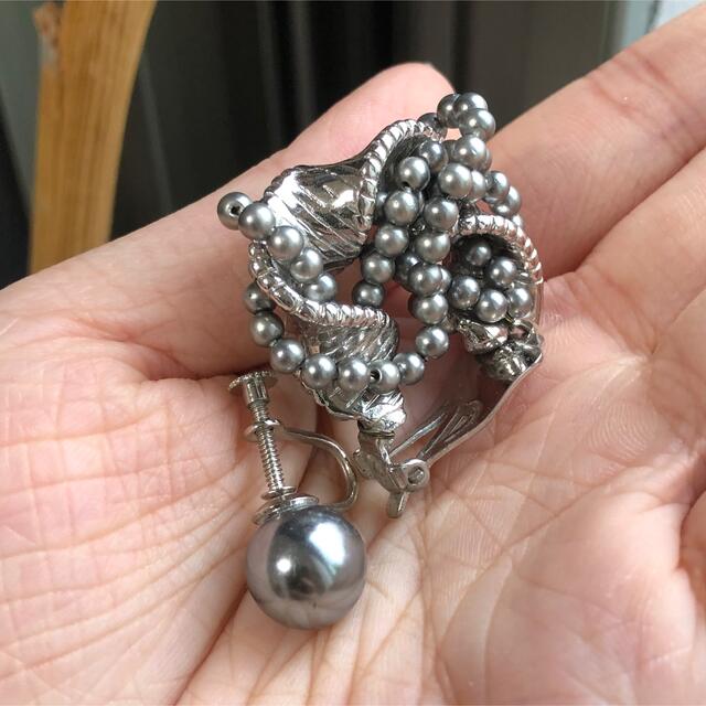 Grimoire(グリモワール)のvintage earrings ヴィンテージ　パール　イヤリング レディースのアクセサリー(イヤリング)の商品写真