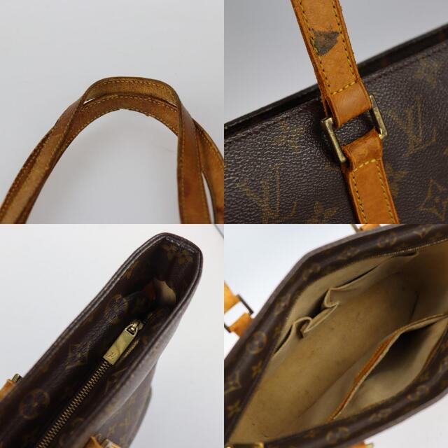 LOUIS VUITTON ルイ ヴィトン  ルコ トートバッグ M51155 モノグラムキャンバス レザー  ブラウン ゴールド金具  ショルダーバッグ ビトン 【本物保証】