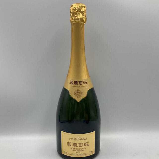 Krug(クリュッグ)のKRUGグランキュヴェ ブリュット 12% 750ml  食品/飲料/酒の酒(シャンパン/スパークリングワイン)の商品写真