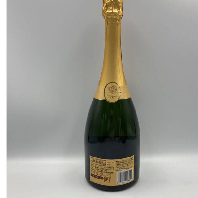 Krug(クリュッグ)のKRUGグランキュヴェ ブリュット 12% 750ml  食品/飲料/酒の酒(シャンパン/スパークリングワイン)の商品写真