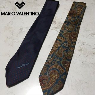 マリオバレンチノ(MARIO VALENTINO)のMARIO VALENTINO ネクタイ 2本セット(ネクタイ)