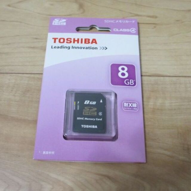 SDカード 東芝 8GB - カメラ