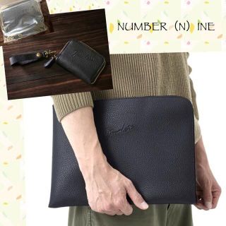 ナンバーナイン(NUMBER (N)INE)の未使用品 ナンバーナイン ジップウォレット・キーホルダー & クラッチバッグ(コインケース/小銭入れ)