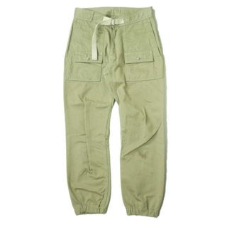 KAPTAIN SUNSHINE x BEAMS PLUS キャプテンサンシャイン ビームスプラス 別注 日本製 BUSH CHINO PANTS ブッシュチノパンツ KSB+4F04 S ベージュ ベルテッド ツイル ボトムス【中古】【KAPTAIN SUNSHINE × BEAMS PLUS】(チノパン)