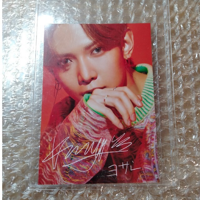 ATEEZ - ATEEZ サイン入りポストカード YEOSANG リリイベの通販 by ヨウ