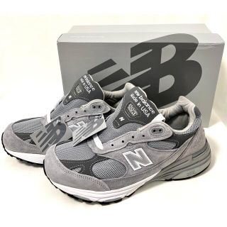 ニューバランス(New Balance)の27 4E mr993 mr993gl ニューバランス グレー 灰色 993(スニーカー)