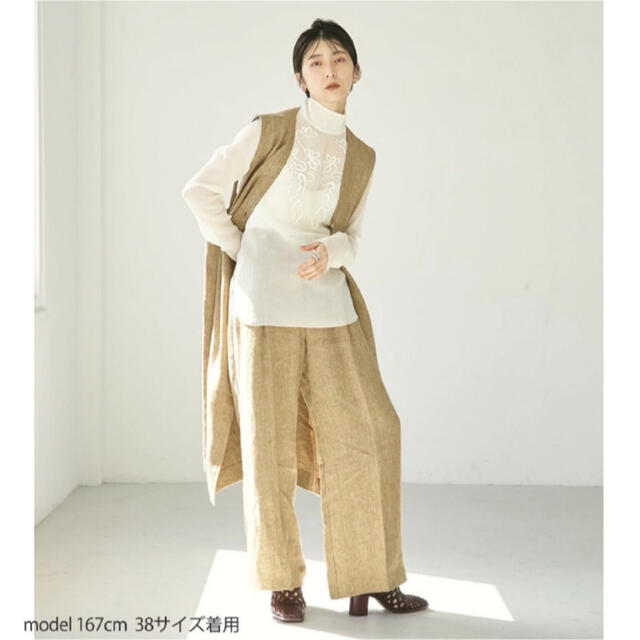 TODAYFUL - TODAYFUL Asymmetry Linen Vest の通販 by shop|トゥデイ