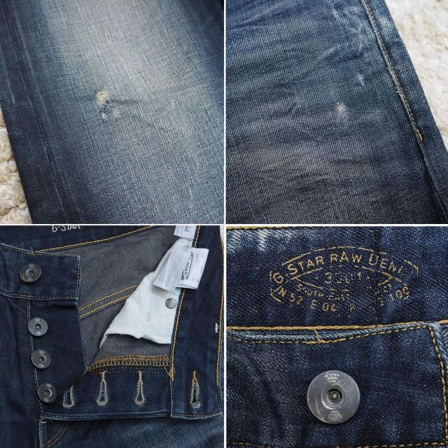 G-STAR RAW(ジースター)のG-star row 3301 MORRIS LOW ストレート デニム w28 メンズのパンツ(デニム/ジーンズ)の商品写真