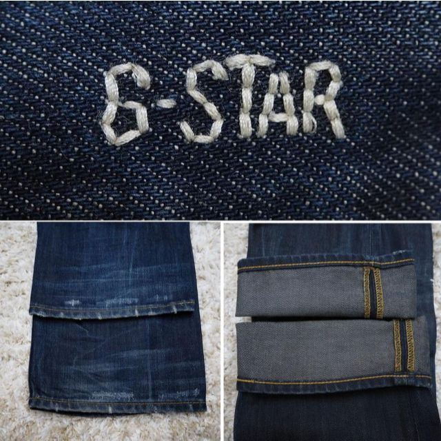 G-STAR RAW(ジースター)のG-star row 3301 MORRIS LOW ストレート デニム w28 メンズのパンツ(デニム/ジーンズ)の商品写真