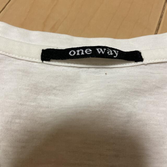 one*way(ワンウェイ)のone way TシャツM レディースのトップス(Tシャツ(半袖/袖なし))の商品写真