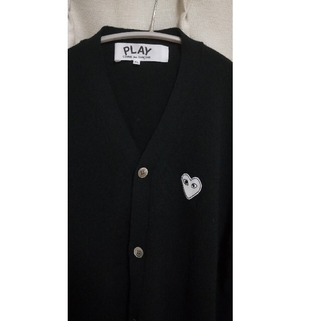 COMME des GARCONS(コムデギャルソン)のプレイコムデギャルソン　カーディガン メンズのトップス(カーディガン)の商品写真