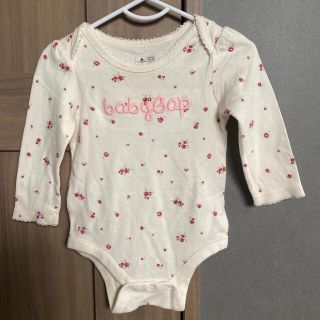 ベビーギャップ(babyGAP)のbaby Gap ベビー ギャップ　長袖ロンパース  70(ロンパース)