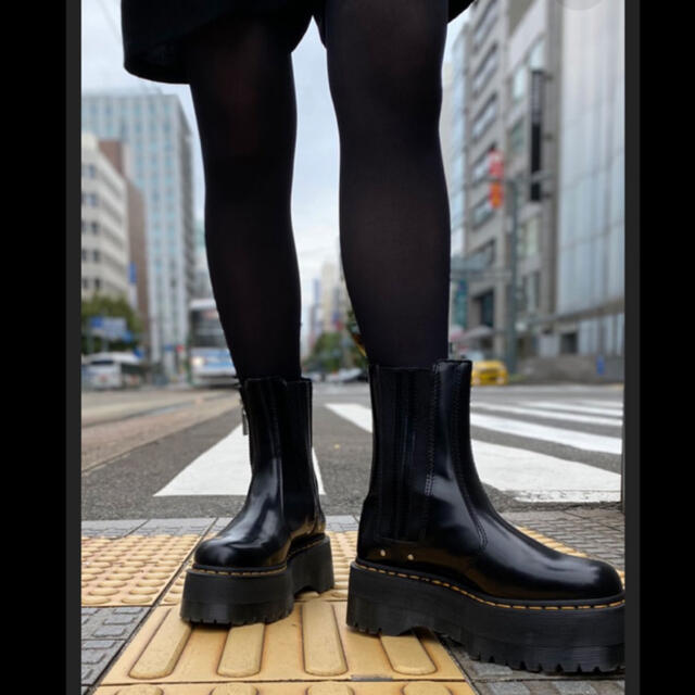 Dr.Martens(ドクターマーチン)のドクターマーチン25.5UK6 2976 サイドゴア チェルシー マックス 厚底 レディースの靴/シューズ(ブーツ)の商品写真