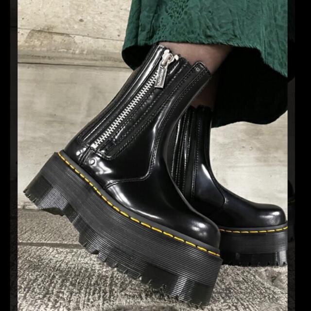 Dr.Martens(ドクターマーチン)のドクターマーチン25.5UK6 2976 サイドゴア チェルシー マックス 厚底 レディースの靴/シューズ(ブーツ)の商品写真