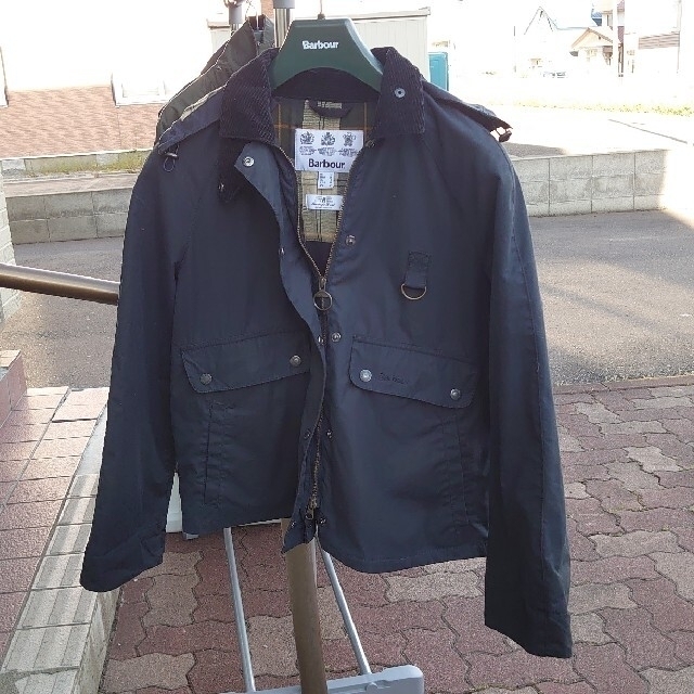 Barbour スペイ ネイビー size12 - ブルゾン