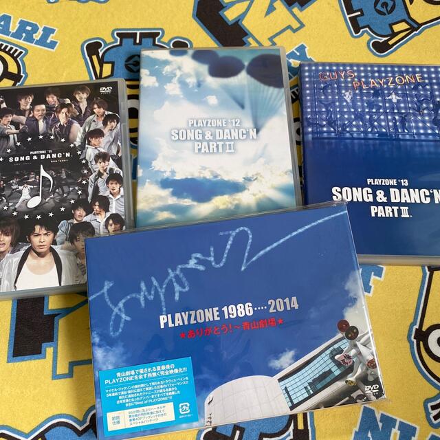 PLAYZONE DVD 2011 2012 2013 2014 セット