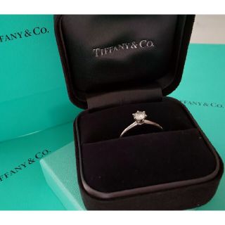 Tiffany & Co. - TIFFANY &Co. ソリティア婚約指輪0.47ctの通販 by