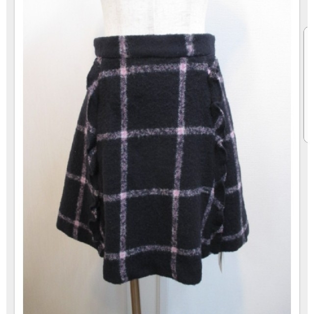 SNIDEL(スナイデル)のsnidel スナイデル チェックウールフレアスカート レディースのスカート(ミニスカート)の商品写真