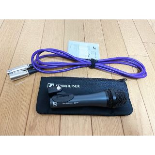 ゼンハイザー(SENNHEISER)のゼンハイザーe835 ダイナミックマイクとマイクケーブルセット(マイク)