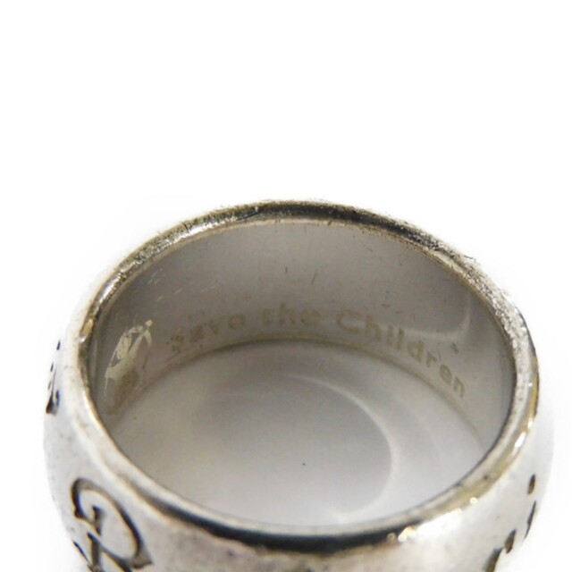 ブルガリ ソティリオ #50 9号 セーブザチルドレン 925 シルバー リング 指輪 AN855239