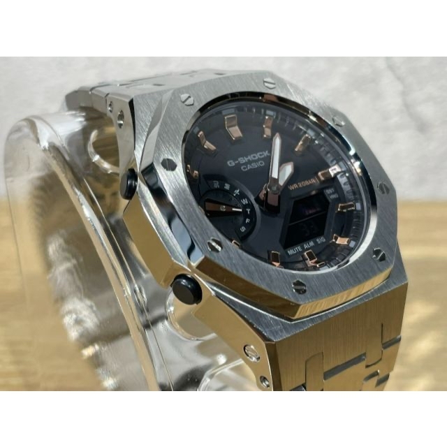 超歓迎通販 【新品未使用】Gショック シルバーメタル gma-s2100-1a