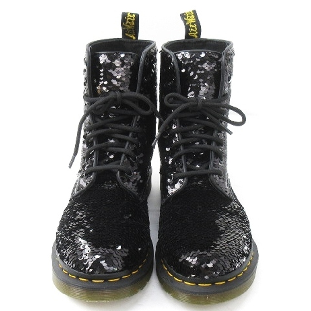 Dr.Martens(ドクターマーチン)のドクターマーチン パスカル シークイン 8ホール ブーツ スパンコール UK5 レディースの靴/シューズ(ブーツ)の商品写真