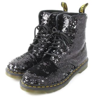 ドクターマーチン(Dr.Martens)のドクターマーチン パスカル シークイン 8ホール ブーツ スパンコール UK5(ブーツ)