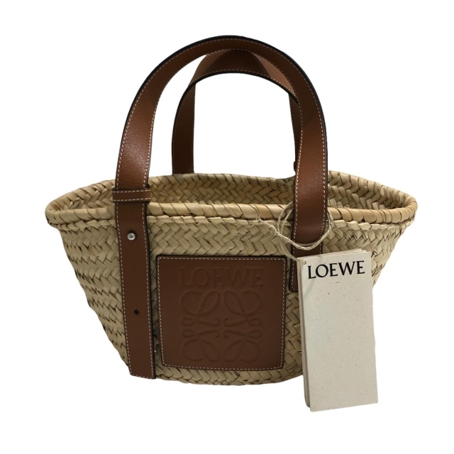 一番の LOEWE - LOEWE ロエベ バスケットバッグ スモール かごバッグ